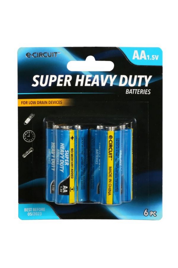 Baterias Super Heavy Duty AAA 1.5V